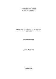 Doktorska disertacija - TehniÄki fakultet u Rijeci - SveuÄiliÅ¡te u Rijeci