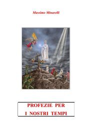 PROFEZIE PER I NOSTRI TEMPI - Apostoli degli ultimi tempi