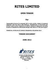 tender document june 2012 - Rites