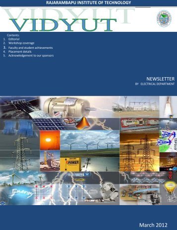 Issue 03 - March 2012 - Rajarambapu Institute of Technology