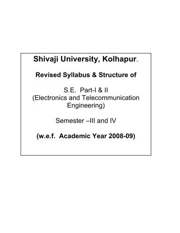 Shivaji University, Kolhapur. Shivaji University, Kolhapur.