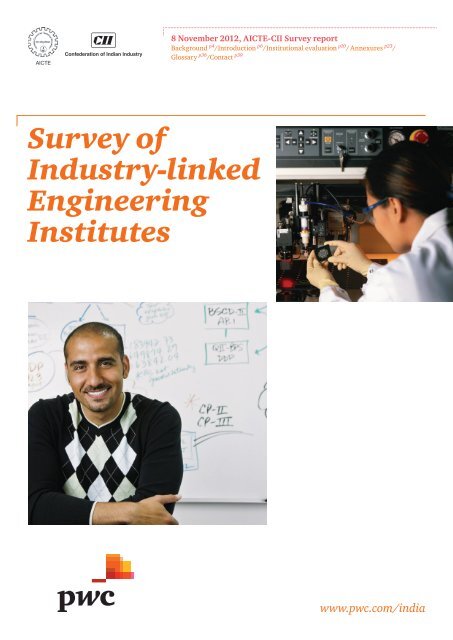 Survey of Industry-linked Engineering Institutes - Rajarambapu ...