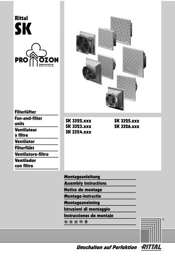 Montageanleitung/Bedienungsanleitung / Assembly instruction ...