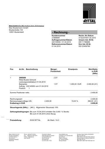Musterrechnung