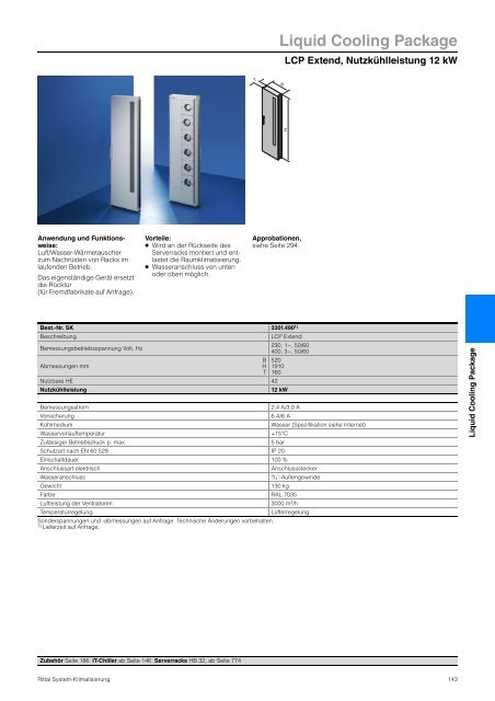 Rittal - System-Klimatisierung