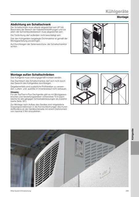 Rittal - System-Klimatisierung