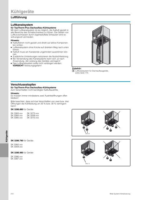 Rittal - System-Klimatisierung