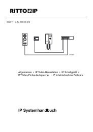 Systemhandbuch TwinBus - Ritto