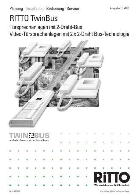 Systemhandbuch TwinBus - Ritto