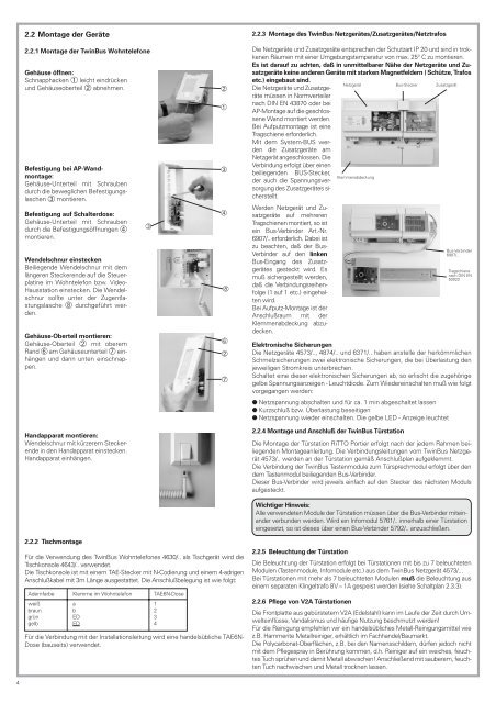 2.2 Montage der Geräte 2