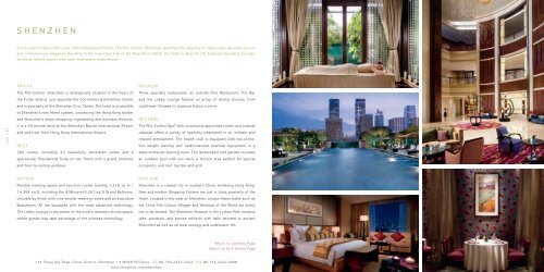 DIRECTORY - Ritz-Carlton