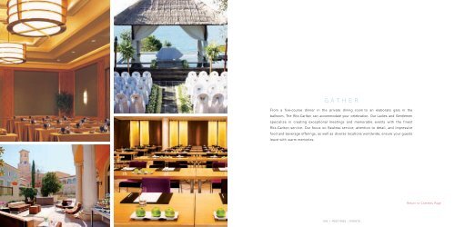 DIRECTORY - Ritz-Carlton