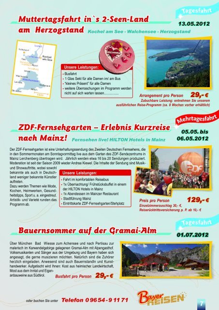 Aktueller Katalog als PDF Download - Bayer-Reisen GmbH