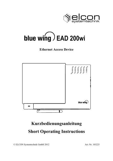 EAD 200wi - Elcon Systemtechnik