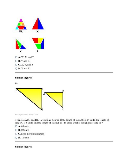 Geometry & Spatial Sense â Practice Problems