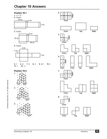 Chapter 10 Answers (continued)