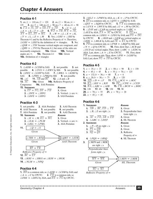 chp 4 worksheet answers