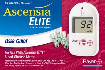 Ascensia Elite - Bayer-Diabetes-Blutzuckermessgerät