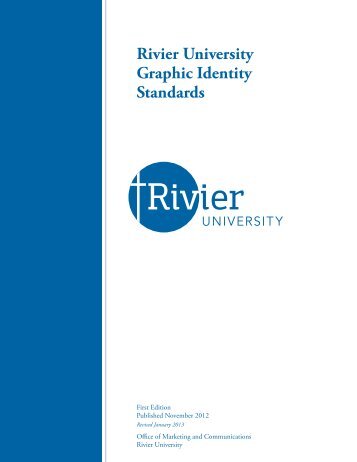 Rivier University Graphic Identity Standards