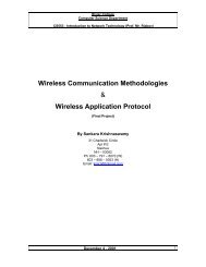 Wireless Application Protocol - Rivier University