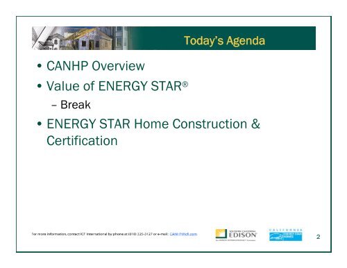 CANHP Kick-Off Presentation