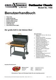 Modell No. 7450 - BBQ-Scout GmbH
