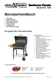 Modell No. 7440 - BBQ-Scout GmbH