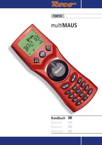 Handbuch multiMAUS -Internetversion- - Fleischmann