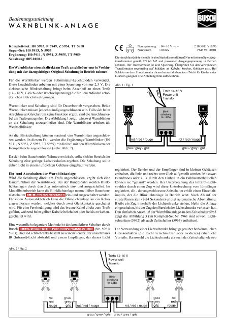 WARNBLINK-ANLAGE - NSE Software