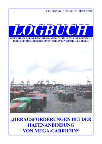 Logbuch2011 05 - bei der Reservistenkameradschaft Marine Berlin