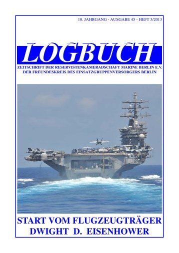 Logbuch2013 03 - bei der Reservistenkameradschaft Marine Berlin