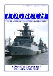 Logbuch2013 02 - bei der Reservistenkameradschaft Marine Berlin