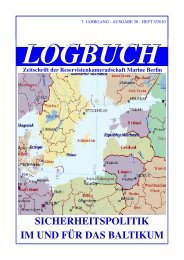 Logbuch2010 05 - bei der Reservistenkameradschaft Marine Berlin