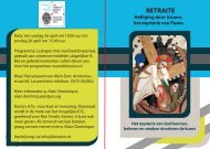 RETRAITE - RK Activiteiten