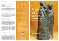 Franciscus en Clara van Assisi - Franciscaanse Beweging