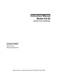 GX-82 Manual (1197) - RKI Instruments