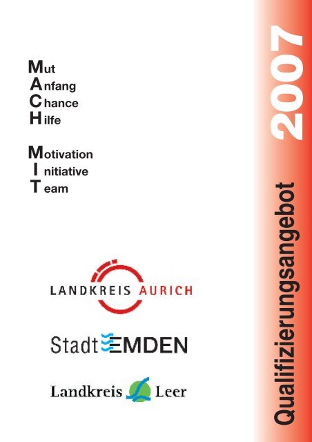Qualifizierungsangebot - Stadt Emden