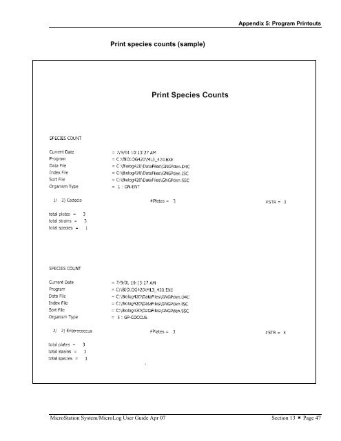 MicroStation System, MicroLog Version 4.2 - DTU Systems Biology ...