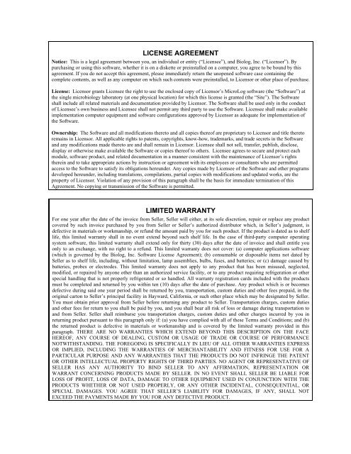 MicroStation System, MicroLog Version 4.2 - DTU Systems Biology ...