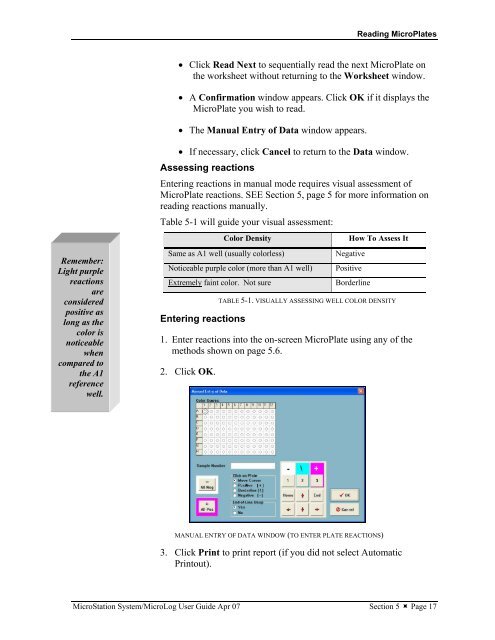 MicroStation System, MicroLog Version 4.2 - DTU Systems Biology ...