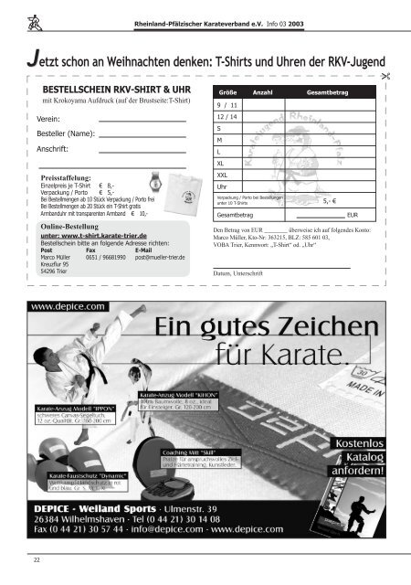 RKV-Info 03/2003 - BEIM RHEINLAND-PFÃLZISCHEN KARATE ...