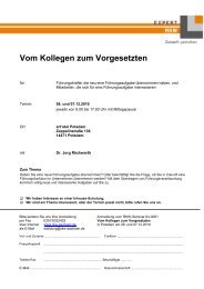 Vom Kollegen zum Vorgesetzten