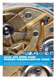 Alles aus einer Hand - DAHMEN Personalservice GmbH