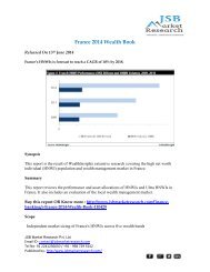 JSB Market Research - France 2014 Wealth Book