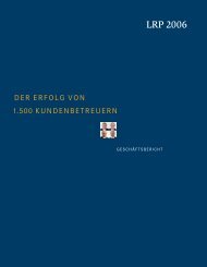 Kompletter GeschÃ¤ftsbericht 2006 - Rheinland Pfalz Bank