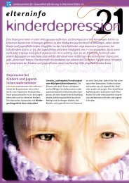 Download Elterninfo 21 - BÃ¼ndnisse gegen Depression in ...