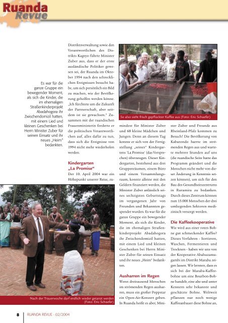 Ausgabe 2/2004 - Partnerschaft Ruanda