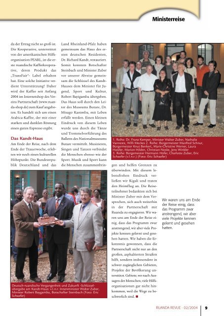 Ausgabe 2/2004 - Partnerschaft Ruanda