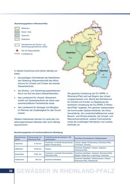 GEWÃSSER IN RHEINLAND-PFALZ