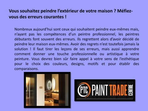 Vous souhaitez peindre l’extérieur de votre maison ? Méfiez-vous des erreurs courantes !